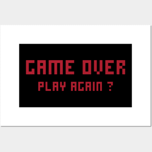 Game Over Posters and Art